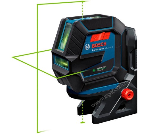 Лазерный уровень Bosch GCL 2-50 G Professional с калибровкой