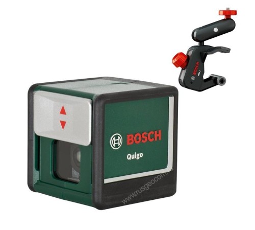 Лазерный уровень BOSCH Quigo III с калибровкой с держателем MM2