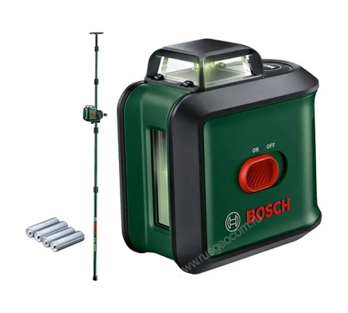 Лазерный уровень Bosch UniversalLevel 360 с калибровкой + штанга TP 320