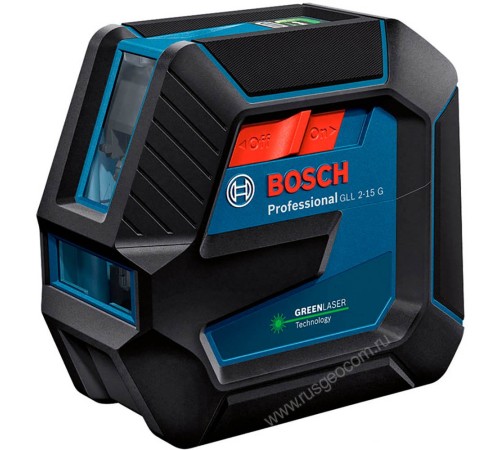 Лазерный уровень Bosch GLL 2-15 G с калибровкой + BT 150
