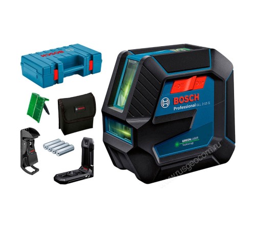 Лазерный уровень Bosch GLL 2-15 G с калибровкой + DK 10
